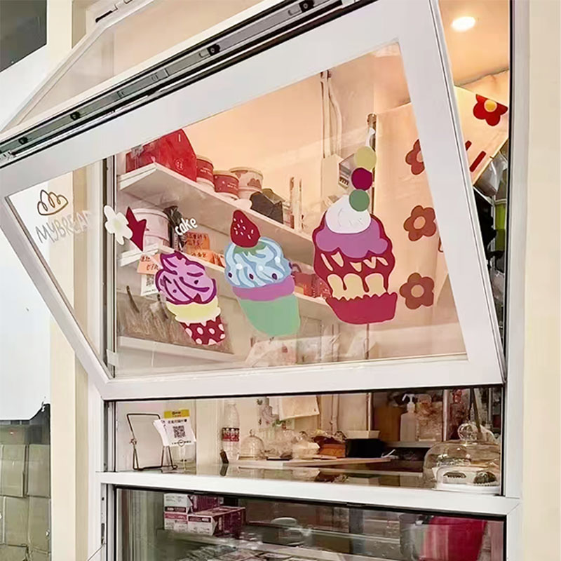 How does the control system of an electric folding window achieve precise limit positioning?